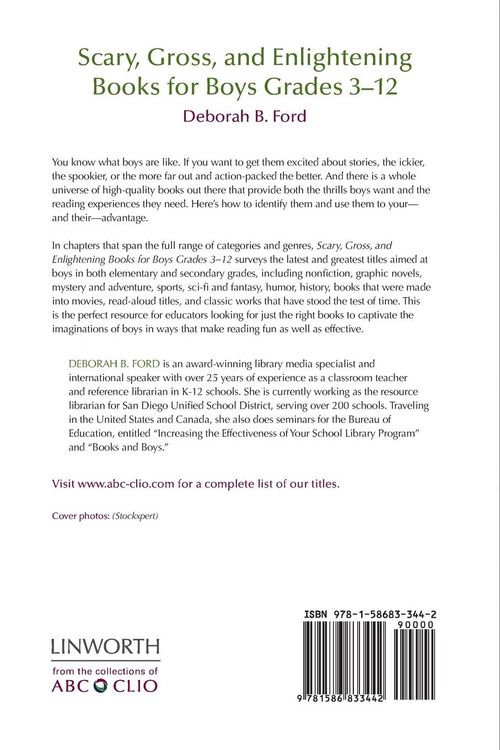 Produktbild: Scary, Gross, and Enlightening Books for Boys Grades 3&acirc;EUR"12