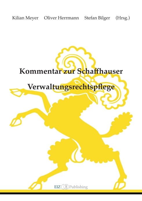 Produktbild: Kommentar zur Schaffhauser Verwaltungsrechtspflege