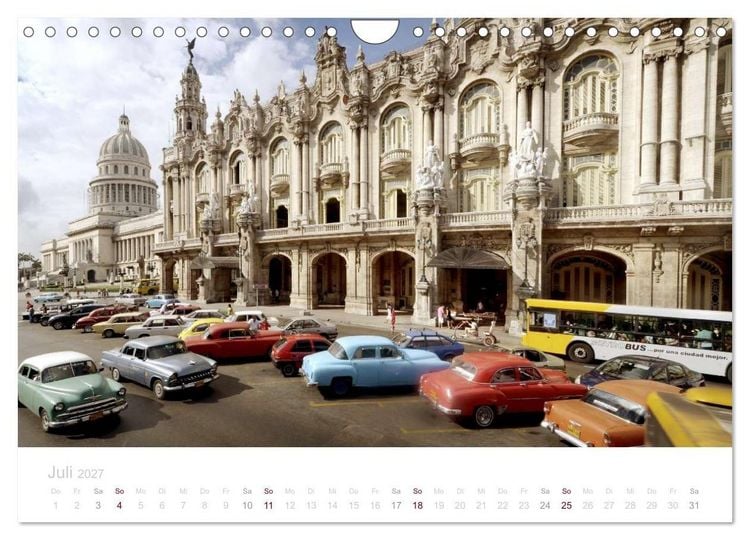 Produktbild: Cuba (Wandkalender 2027 DIN A4 quer), CALVENDO Monatskalender