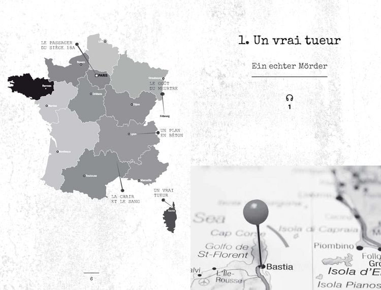 Produktbild: Langenscheidt Krimi zweisprachig Franz&ouml;sisch - Un vrai tueur - Ein echter M&ouml;rder (A2/B1)