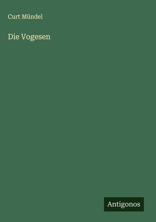 Produktbild: Die Vogesen