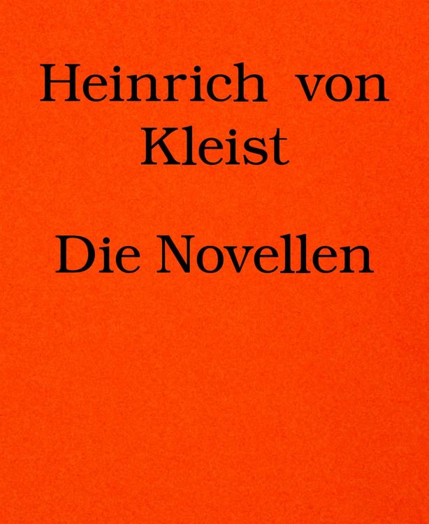 Produktbild: Die Novellen