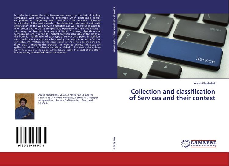 Produktbild: Collection and classification of Services and their context