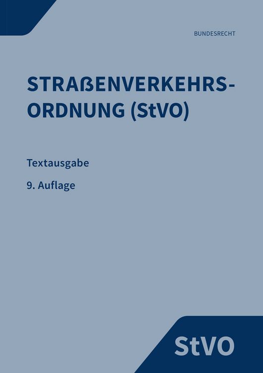 Produktbild: Stra&szlig;enverkehrsordnung