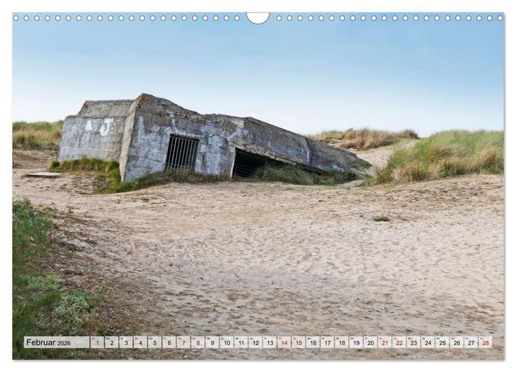 Produktbild: Normandie erleben (Wandkalender 2026 DIN A3 quer), CALVENDO Monatskalender