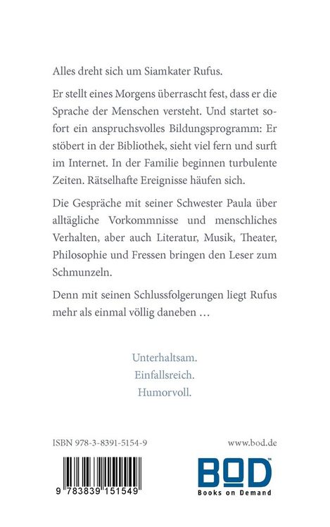 Produktbild: Mensch, Rufus!