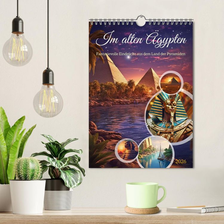 Produktbild: Im alten &Auml;gypten (Wandkalender 2026 DIN A4 hoch), CALVENDO Monatskalender