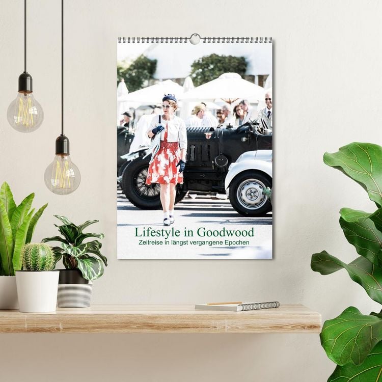 Produktbild: Lifestyle in Goodwood - Zeitreise in l&auml;ngst vergangene Epochen (Wandkalender 2026 DIN A3 hoch), CALVENDO Monatskalender
