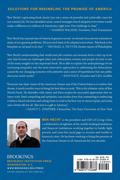 Produktbild: Hecht, B: Reclaiming the American Dream