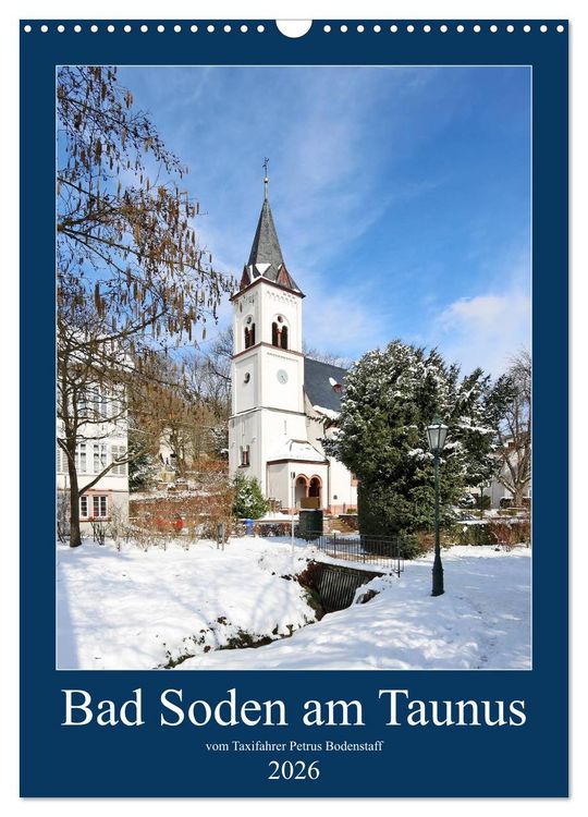 Produktbild: Bad Soden am Taunus (Wandkalender 2026 DIN A3 hoch), CALVENDO Monatskalender