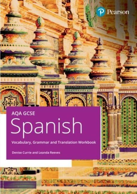 Produktbild: AQA GCSE Spanish Vocabulary, Grammar and Translation Workbook
