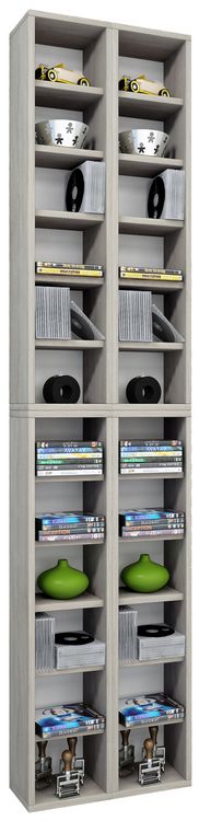 Produktbild: Holz CD DVD Stand Regal Schrank St&auml;nder Almera