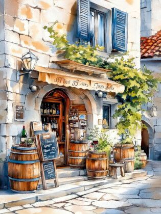 Produktbild: CALVENDO Puzzle Ein h&uuml;bscher Weinladen im Herzen der Altstadt von Dubrovnik | 1000 Teile Lege-Gr&ouml;&szlig;e 64x48cm Foto-Puzzle f&uuml;r gl&uuml;ckliche Stunden