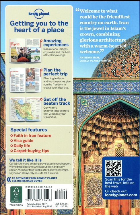 Produktbild: Lonely Planet Iran