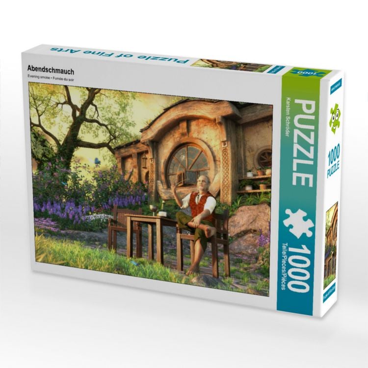 Produktbild: CALVENDO Puzzle Abendschmauch | 1000 Teile Lege-Gr&ouml;&szlig;e 64x48cm Foto-Puzzle f&uuml;r gl&uuml;ckliche Stunden