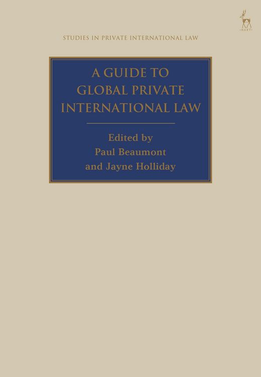 Produktbild: A Guide to Global Private International Law