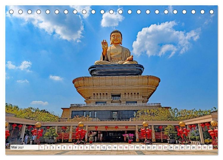 Produktbild: Taiwan &ndash; Entdeckungsreise durch eine verborgene Perle (Tischkalender 2027 DIN A5 quer), CALVENDO Monatskalender
