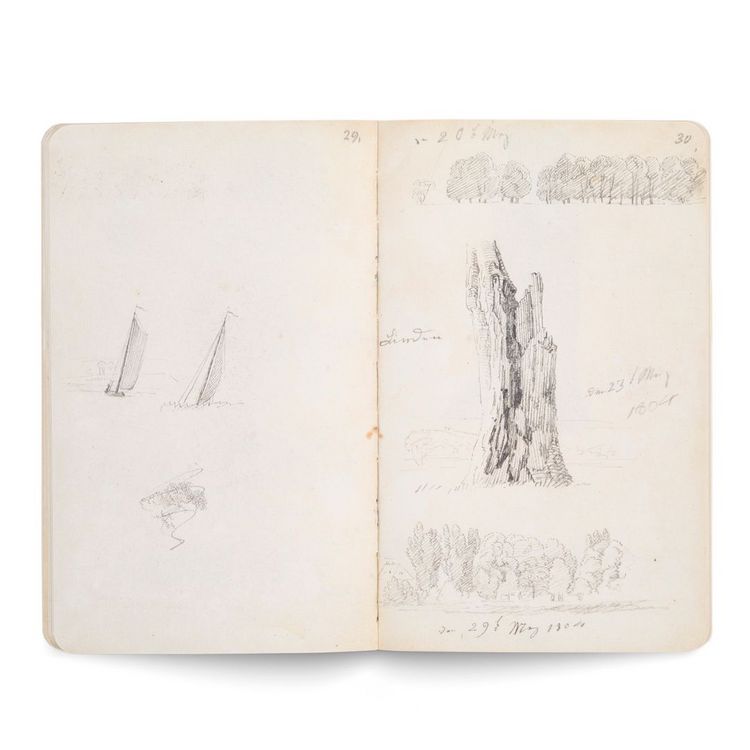 Produktbild: Caspar David Friedrich. Karlsruher Skizzenbuch (Schmuckausgabe)