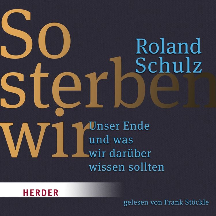Produktbild: So sterben wir