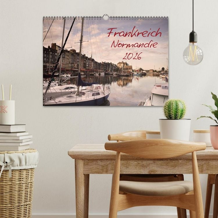 Produktbild: Frankreich Normandie (Wandkalender 2026 DIN A3 quer), CALVENDO Monatskalender