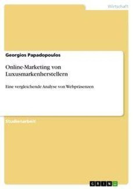 Produktbild: Online-Marketing von Luxusmarkenherstellern