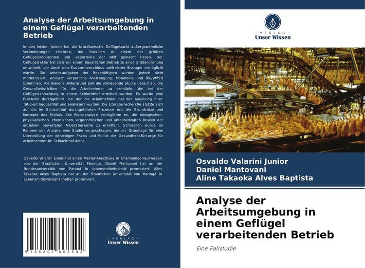 Produktbild: Analyse der Arbeitsumgebung in einem Gefl&uuml;gel verarbeitenden Betrieb