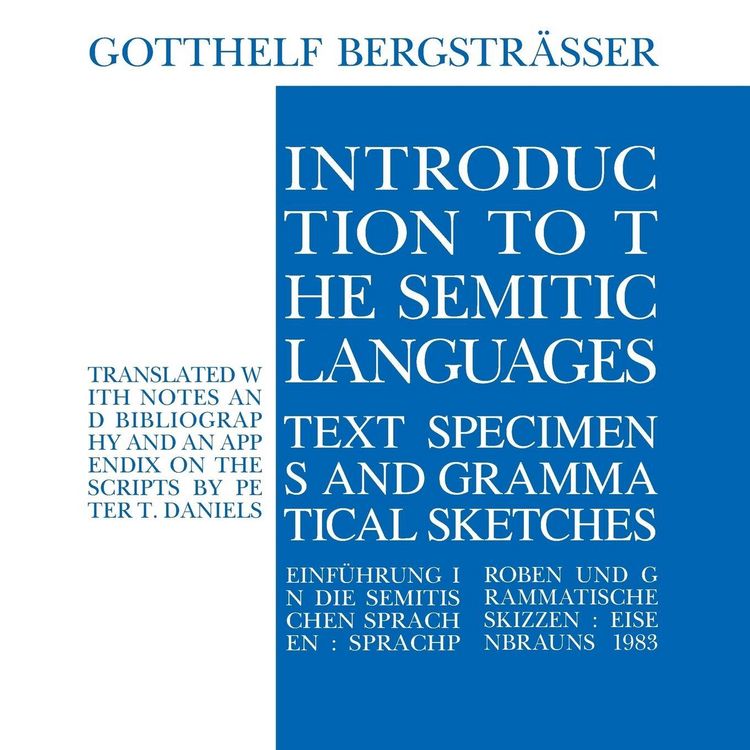 Produktbild: Introduction to the Semitic Languages