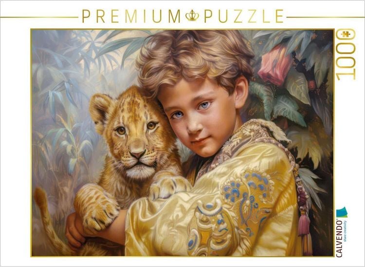 Produktbild: CALVENDO Puzzle Liebe zu Tieren | 1000 Teile Lege-Gr&ouml;&szlig;e 64x48cm Foto-Puzzle f&uuml;r gl&uuml;ckliche Stunden