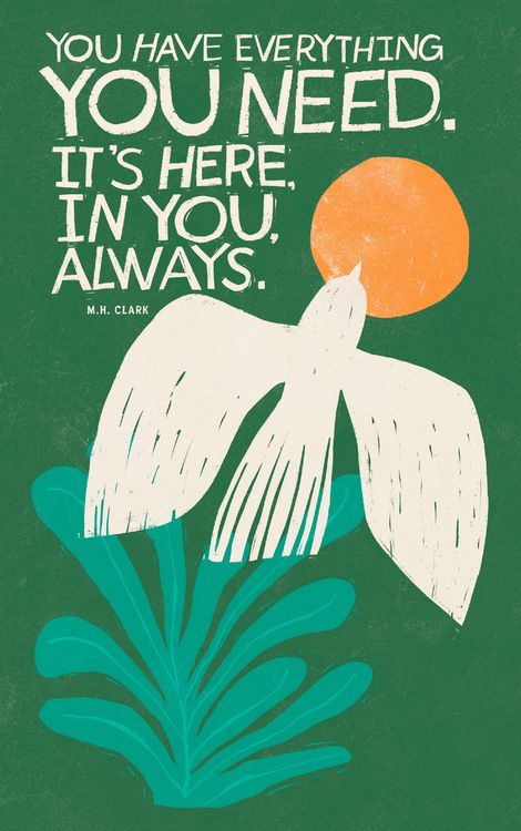 Produktbild: Write Now Journal: You Have Everything You Need. It's Here, in You, Always. -M.H. Clark