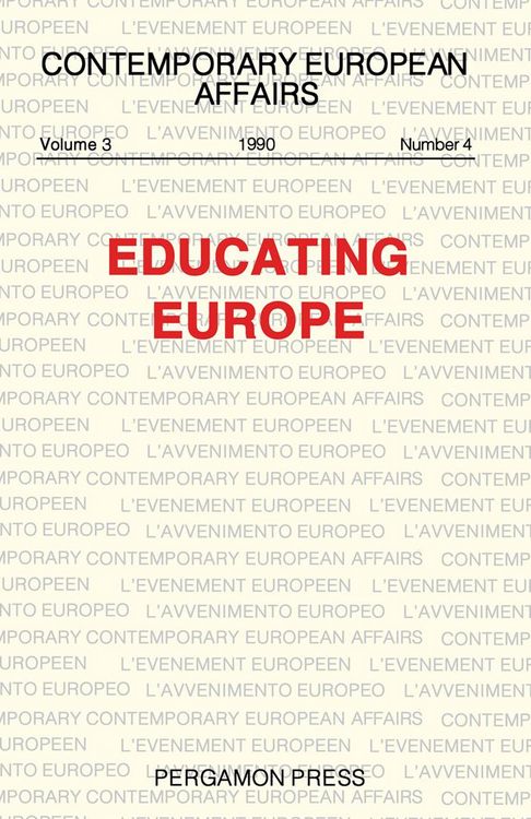 Produktbild: Educating Europe