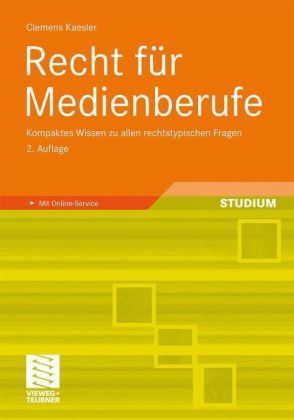 Produktbild: Recht f&uuml;r Medienberufe