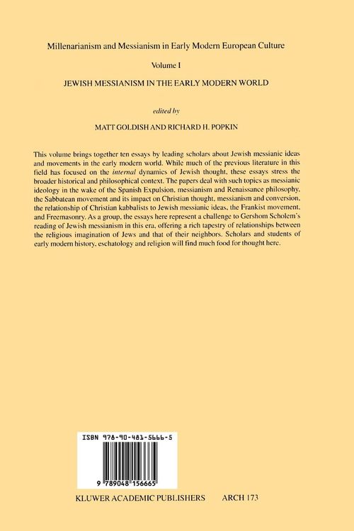 Produktbild: Millenarianism and Messianism in Early Modern European Culture