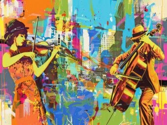 Produktbild: CALVENDO Puzzle Musiker im Pop-Art-Stil | 1000 Teile Lege-Gr&ouml;&szlig;e 64x48cm Foto-Puzzle f&uuml;r gl&uuml;ckliche Stunden