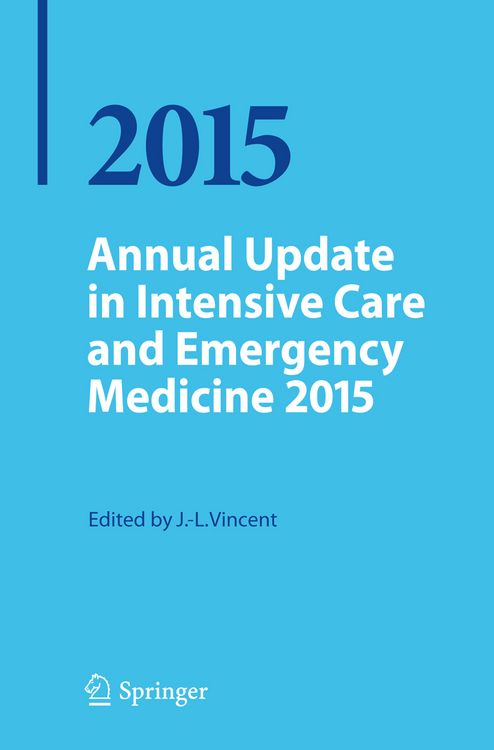 Produktbild: Annual Update in Intensive Care and Emergency Medicine 2015