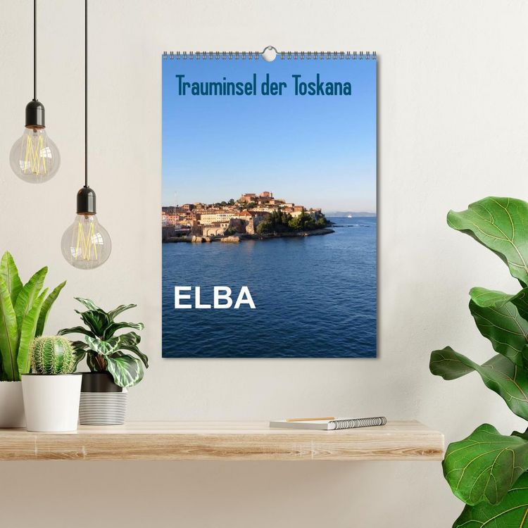 Produktbild: ELBA Trauminsel der Toskana (Wandkalender 2026 DIN A3 hoch), CALVENDO Monatskalender