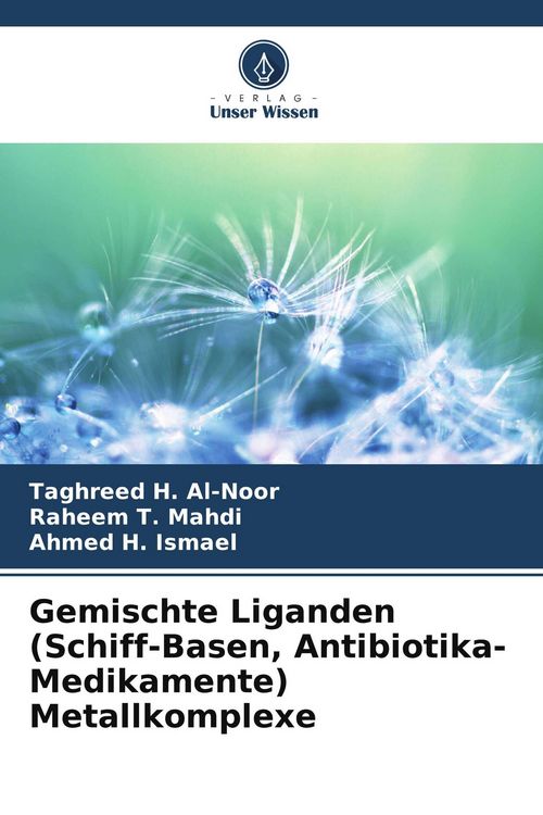 Produktbild: Gemischte Liganden (Schiff-Basen, Antibiotika-Medikamente) Metallkomplexe