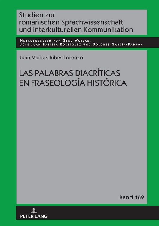 Produktbild: LAS PALABRAS DIACR&Iacute;TICAS EN FRASEOLOG&Iacute;A HIST&Oacute;RICA