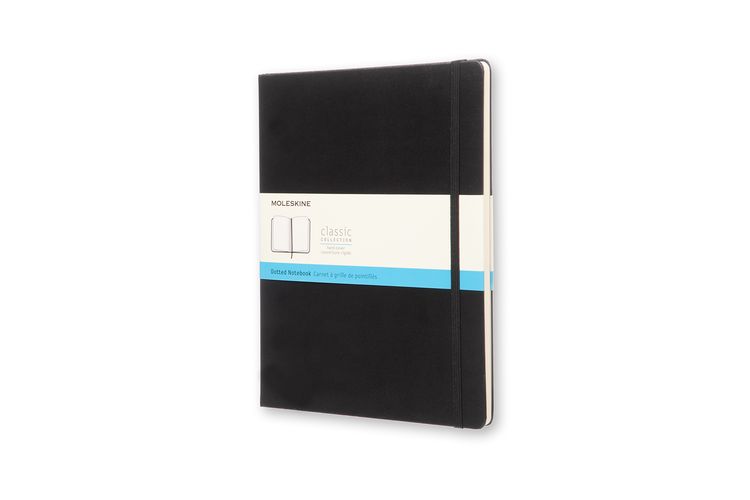 Produktbild: Moleskine Notizbuch, Xlarge, Punktraster, Fester Einband, Schwarz