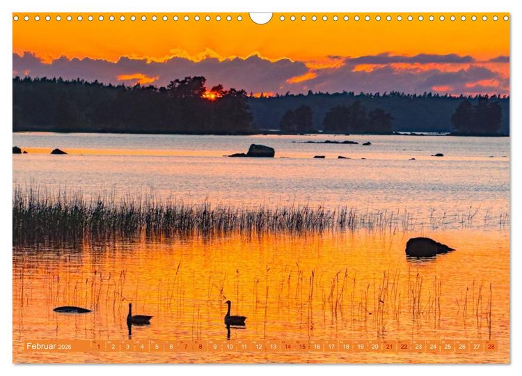 Produktbild: Augenblicke der Ruhe (Wandkalender 2026 DIN A3 quer), CALVENDO Monatskalender