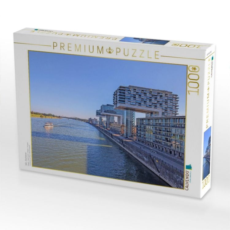 Produktbild: CALVENDO Puzzle K&ouml;ln - Kranh&auml;user | 1000 Teile Lege-Gr&ouml;&szlig;e 64x48cm Foto-Puzzle f&uuml;r gl&uuml;ckliche Stunden