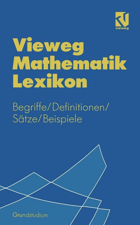 Produktbild: Vieweg Mathematik Lexikon