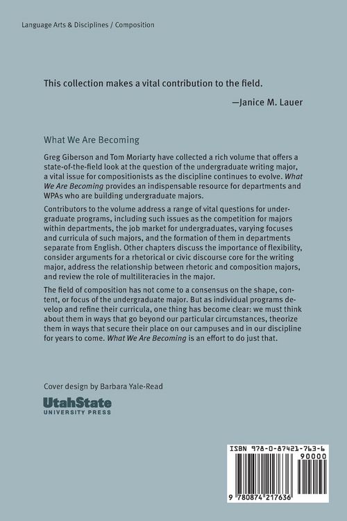 Produktbild: What We Are Becoming