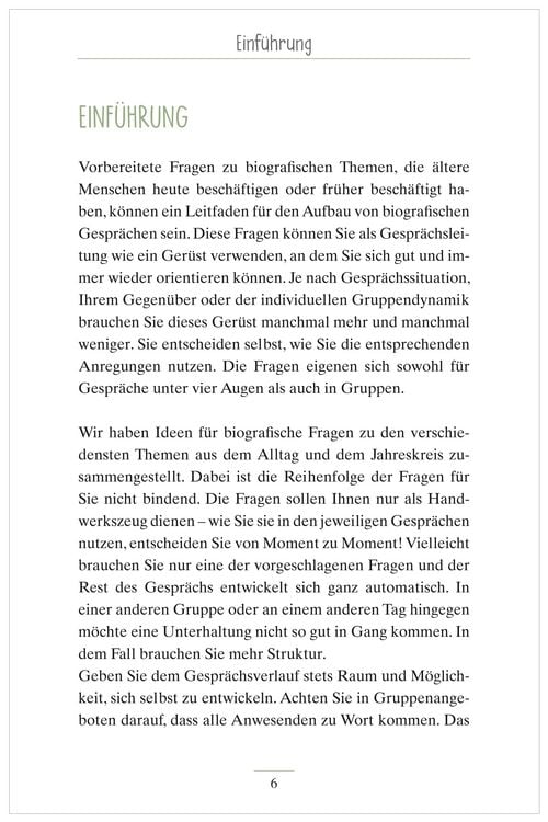 Produktbild: Gespr&auml;chsimpulse bei Demenz. Anregungen und Impulse f&uuml;r Gespr&auml;che mit Senioren mit Demenz. Rund um Allt&auml;gliches, Feste und Feiern u.vm.