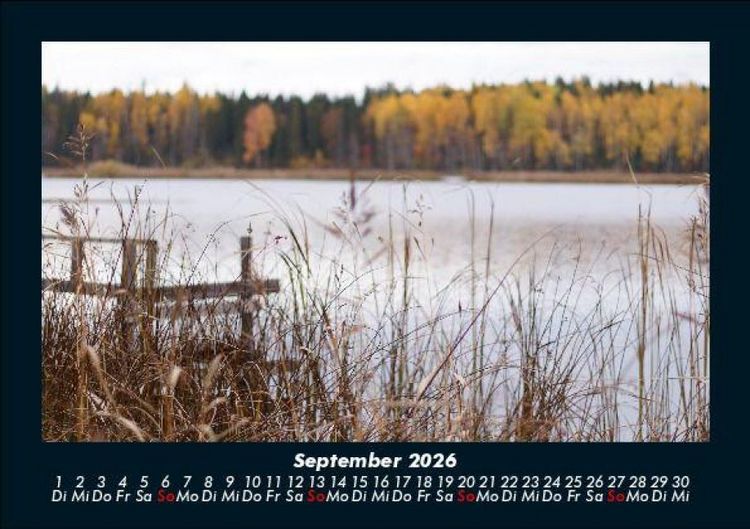 Produktbild: Landschaftskalender 2026 Fotokalender DIN A5
