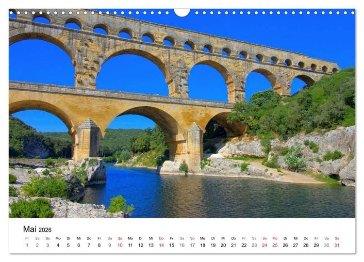 Produktbild: Provence - Zwischen Meer und Alpen (Wandkalender 2026 DIN A3 quer), CALVENDO Monatskalender