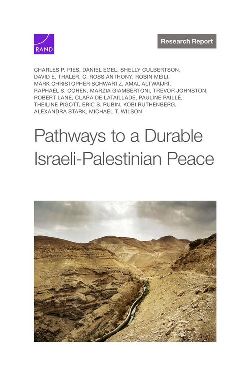 Produktbild: Pathways to a Durable Israeli-Palestinian Peace