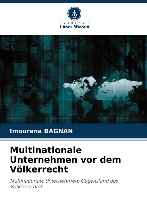 Produktbild: Multinationale Unternehmen vor dem V&ouml;lkerrecht