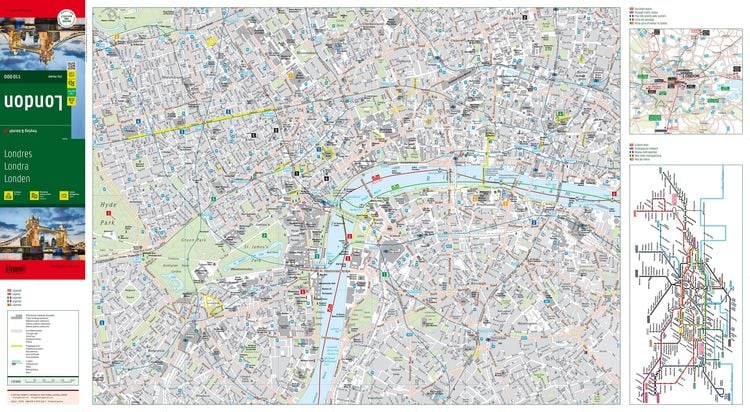 Produktbild: London, Stadtplan 1:10.000, freytag & berndt