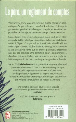 Produktbild: Le p&egrave;re, un r&egrave;glement de comptes