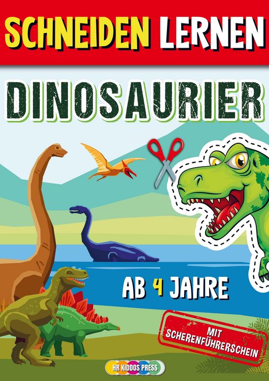 Produktbild: Schneiden Lernen ab 4 Jahre Dinosaurier